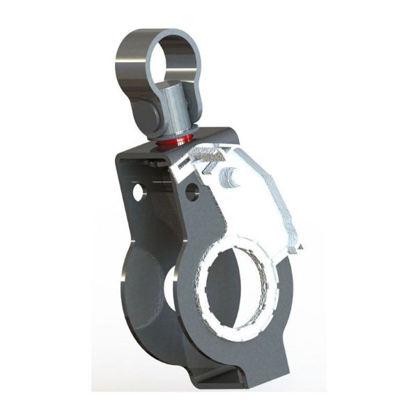 Picture of Atom Fall Arrest Block 1.8m fitted with alloy snap hook and alloy karabiner. Max user weight 150kg