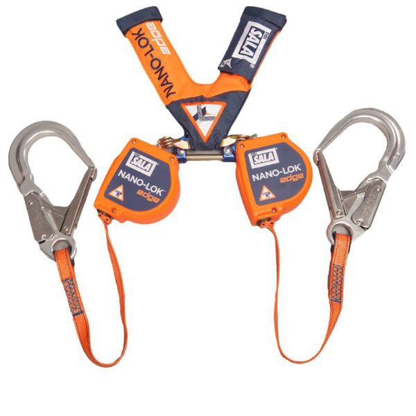 Picture of 3M™ DBI-SALA® Nano-Lok™ Edge Self-Retracting Lifeline, Twin leg, Web, 2.5 m, 3101443