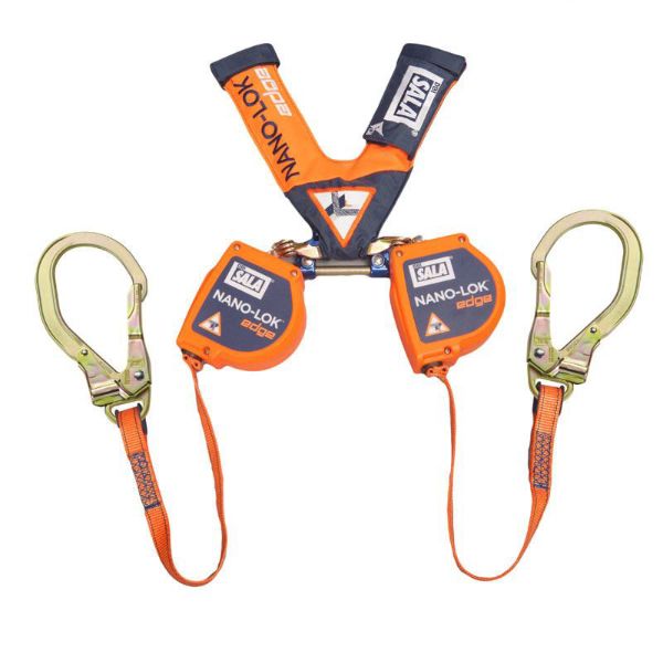 Picture of 3M™ DBI-SALA® Nano-Lok™ Edge Self-Retracting Lifeline, Twin Leg, Web, 2.5 m, 3101448