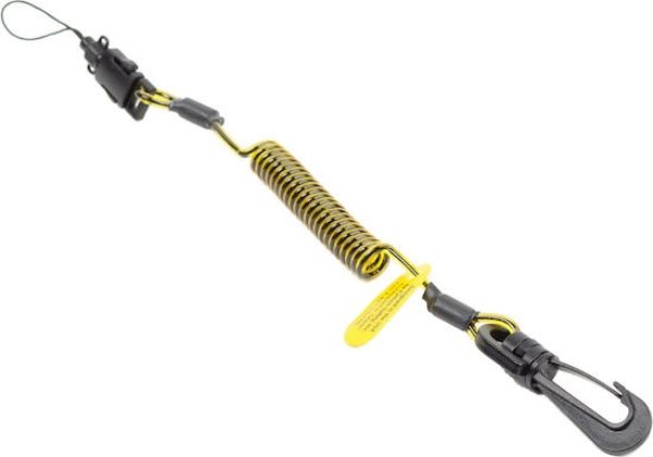 Picture of 3M™ DBI-SALA® Fall Protection for Tools, Adjustable Radio/Cell Phone Holster, Clip2Loop Coil Tether, Micro D-Ring, 1500089