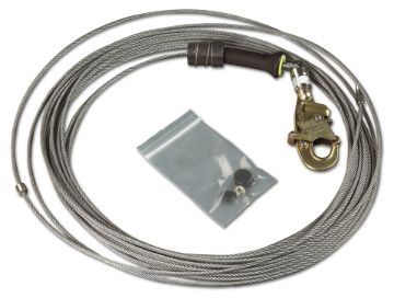 Picture of 3M™ DBI-SALA® Sealed-Blok™ Self-Retracting Lifeline Cable Assembly, 15 m, Galvanized Steel, 3900105