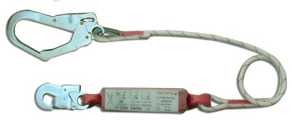 Picture of 3M™ Protecta® Sanchoc™ Shock Absorbing Lanyard, Kernmantle Rope, Single Leg, 2.00 m, AE522