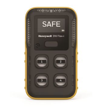 BW™ Flex-i (Filtered Catalytic LEL) %LEL(F) O2 H2S CO (yellow)