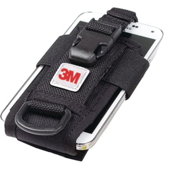 Picture of 3M™ DBI-SALA® Fall Protection for Tools, Adjustable Radio/Cell Phone Holster, Clip2Loop Coil Tether, Micro D-Ring, 1500089