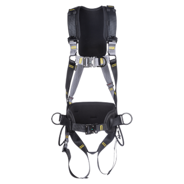 RidgeGear RGH6 Deluxe Comfort Front, Rear & Side D Work Positioning Harness - Front