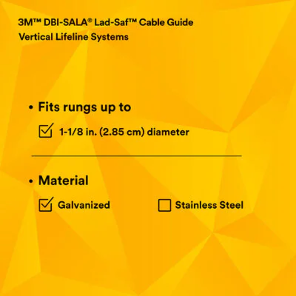 Picture of 3M™ DBI-SALA® Lad-Saf™ Cable Guide, 6100400