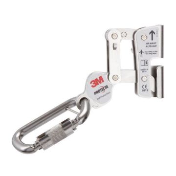 Picture of 3M™ Protecta® Cabloc™ Cable Vertical Safety System Traveller, Stainless Steel Carabiner, 6180201