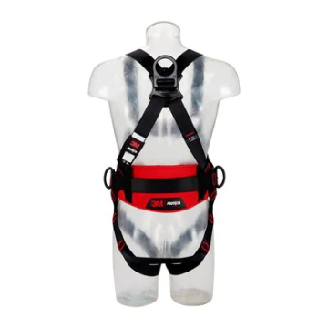 Picture of 3M™ Protecta® E200 Comfort Belt Style Fall Arrest Safety Harness, Positioning, Black, Small, 1161630