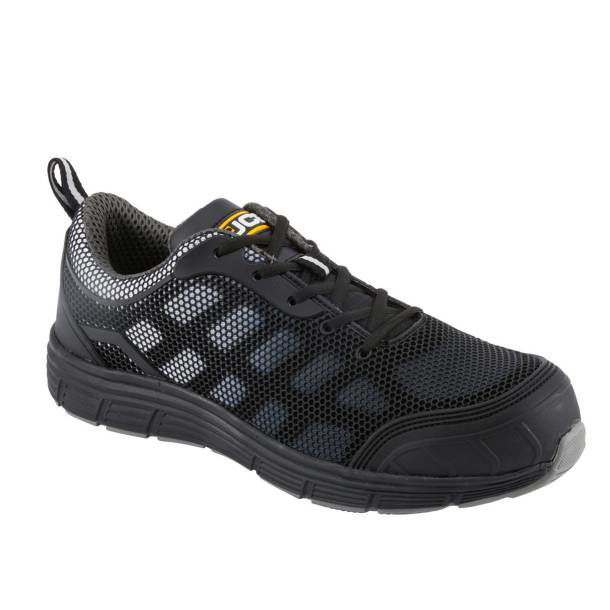 JCB Cagelow Black Trainer Shoes Only £45.35 excl vat From Safety Gear ...