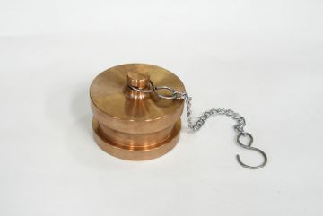 Picture of Gunmetal Blank Plug And Chain