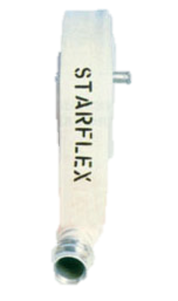 Picture of Starflex Uncoated Layflat Fire Hose - Type 1 - 65mm x 18.3m - White - 2.5" Lite Alloy Coupling
