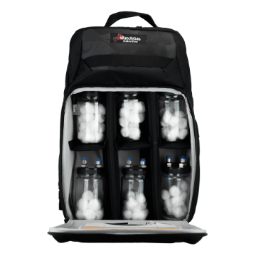 Picture of WatchGas Odor Extraction Device, backpack with built-in pump