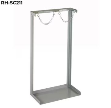 Picture of Economy Static Floor Stands - 2 x Cylinder (100-180 dia)