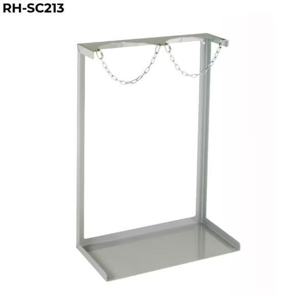 Picture of Economy Static Floor Stands - 2 x Cylinder (140-270 dia)