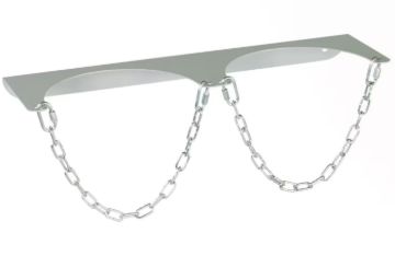 Picture of Economy Cylinder Wall Rack - 2 x Cylinder (140-270 dia)