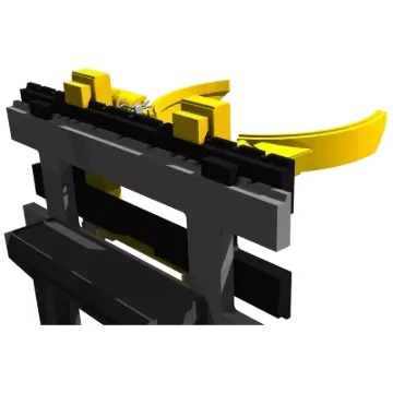 Picture of Adaptor Carriage Class 4 Truck to Class 3 Front - 1000mm wide 