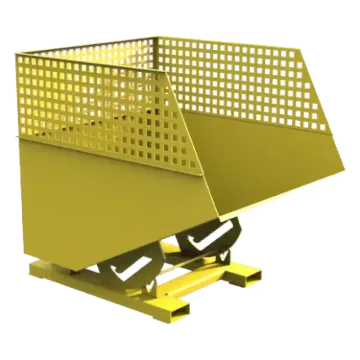 Picture of Roll Forward Tipping Skip  - Mesh Extension Sides