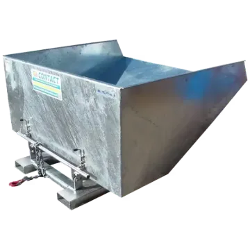 Picture of Roll Forward Tipping Skip  - Galvanised