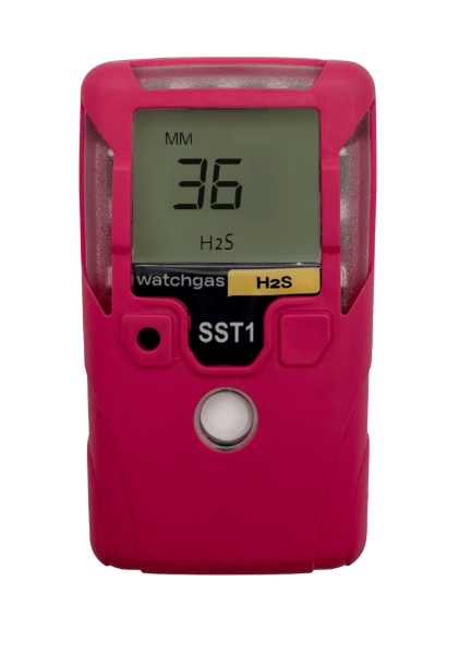 Picture of WatchGas SST1 SO2 0-100ppm 2 Year Fixed Life, Pink (Sulfur Dioxide)