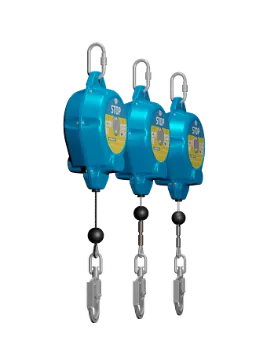 Picture of STOP 141 kg (310 lbs) MWL | 25 m (82 ft) Stainless Steel Lifeline | Stainless Steel Snap