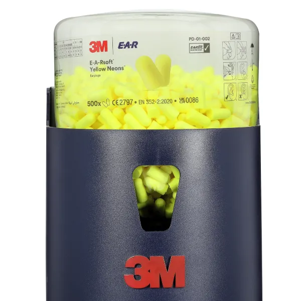 Picture of 3M™ E-A-Rsoft™ Yellow Neons™ Earplugs Refill Bottle, PD-01-002