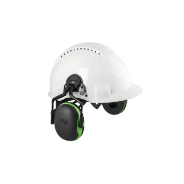 Picture of 3M™ PELTOR™ Earmuffs, Green, Helmet Mounted, X1P5E