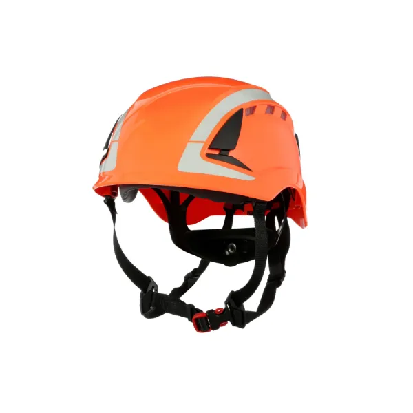 Picture of 3M™ SecureFit™ X5000 Safety Helmet, Vented, Reflective, CE, Orange, X5007V-CE