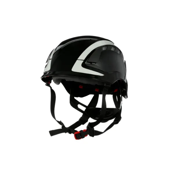 Picture of 3M™ SecureFit™ X5000 Safety Helmet, Vented, Reflective, CE, Black, X5012V-CE