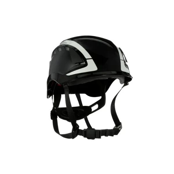 Picture of 3M™ SecureFit™ X5000 Safety Helmet, Vented, Reflective, CE, Black, X5012V-CE