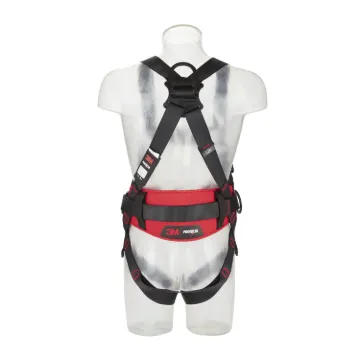 Picture of 3M™ Protecta® E200 Comfort Belt Style Fall Arrest Safety Harness, Positioning, Black, Small, 1161627