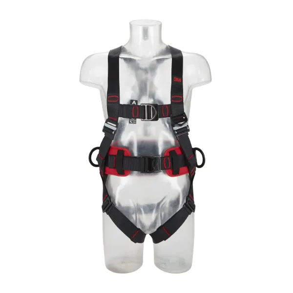 Picture of 3M™ Protecta® E200 Comfort Belt Style Fall Arrest Safety Harness, Positioning, Black, Small, 1161630