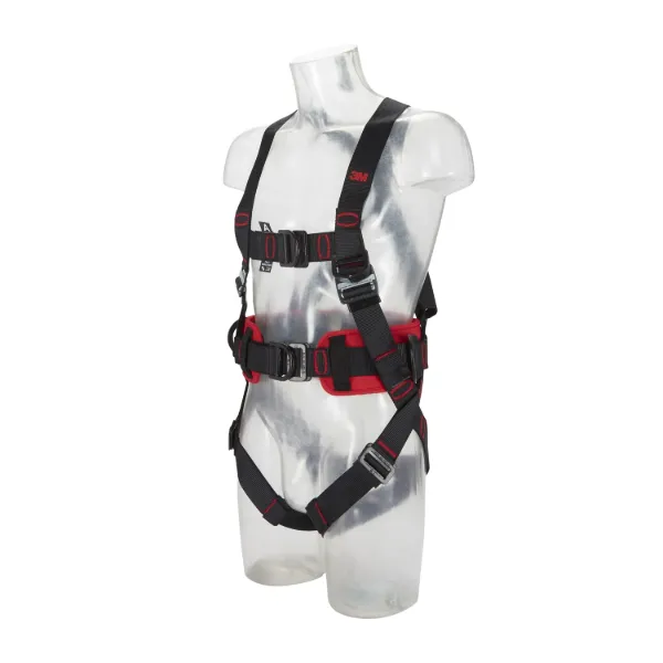 Picture of 3M™ Protecta® E200 Comfort Belt Style Fall Arrest Safety Harness, Positioning, Black, Small, 1161630