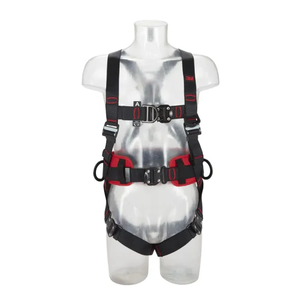 Picture of 3M™ Protecta® E200 Comfort Belt Style Fall Arrest Safety Harness, Positioning, Black, Small, 1161633