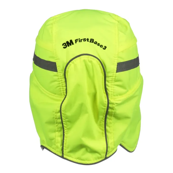 Picture of 3M™ First Base™ 3 Bump Cap 2021209, Winter, High Visibility, Yellow Reduced Peak, 55mm