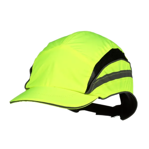 Picture of 3M™ First Base™ 3 Bump Cap 2021866, Classic, High Visibility, Yellow Reduced Peak, 55mm