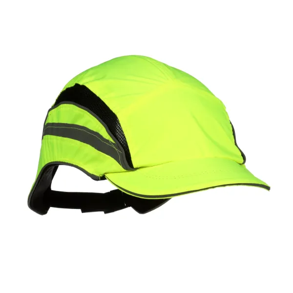Picture of 3M™ First Base™ 3 Bump Cap 2021866, Classic, High Visibility, Yellow Reduced Peak, 55mm
