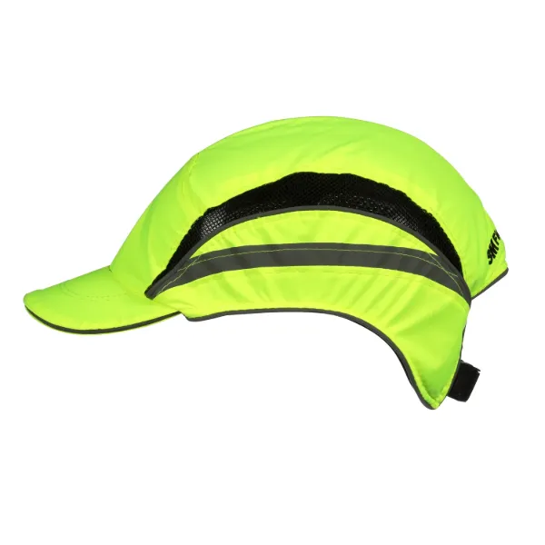 Picture of 3M™ First Base™ 3 Bump Cap 2021866, Classic, High Visibility, Yellow Reduced Peak, 55mm