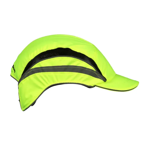 Picture of 3M™ First Base™ 3 Bump Cap 2021866, Classic, High Visibility, Yellow Reduced Peak, 55mm