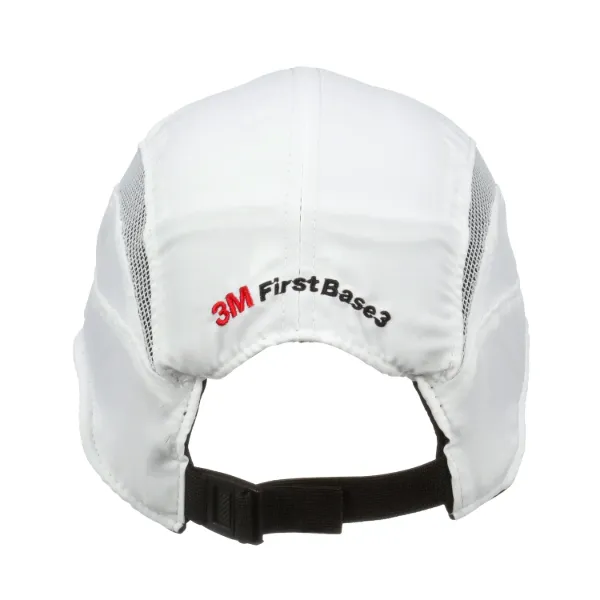 Picture of 3M™ First Base™ 3 Bump Cap 2030604, Classic, White Reduced Peak, 55mm
