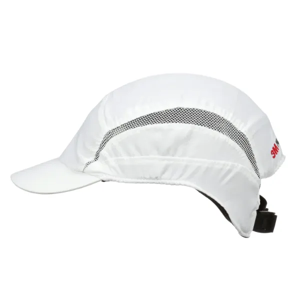 Picture of 3M™ First Base™ 3 Bump Cap 2030604, Classic, White Reduced Peak, 55mm