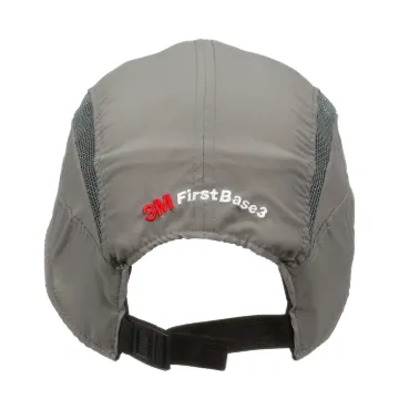 Picture of 3M™ First Base™ 3 Bump Cap 2030605, Classic, Grey, Standard Peak, 70mm