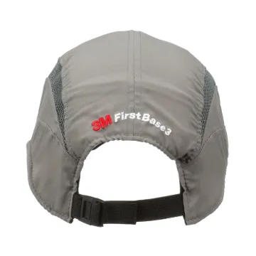 Picture of 3M™ First Base™ 3 Bump Cap 2030606, Classic, Grey, Micro Peak, 25mm