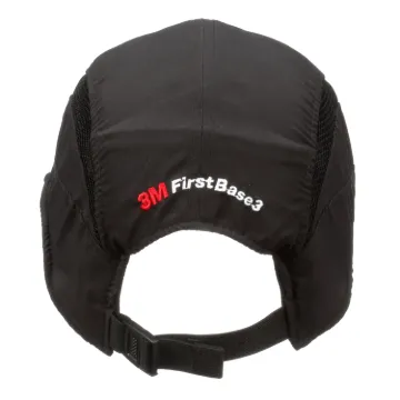 Picture of 3M™ First Base™ 3 Bump Cap 2030608, Classic, Black Standard Peak, 70mm