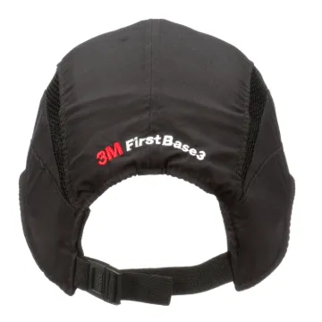 Picture of 3M™ First Base™ 3 Bump Cap 2030610, Classic, Black Reduced Peak, 55mm