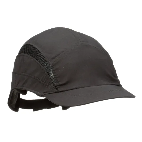 Picture of 3M™ First Base™ 3 Bump Cap 2030610, Classic, Black Reduced Peak, 55mm