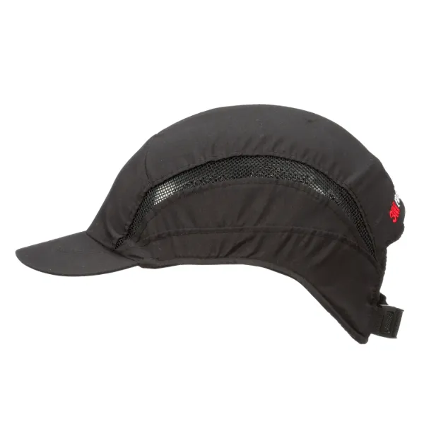Picture of 3M™ First Base™ 3 Bump Cap 2030610, Classic, Black Reduced Peak, 55mm
