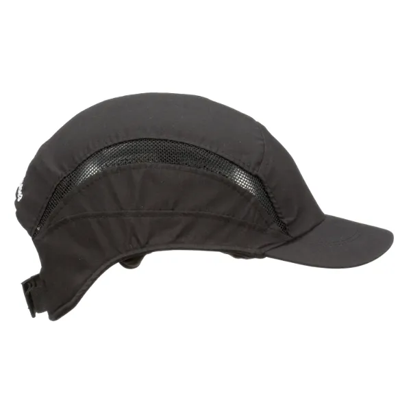 Picture of 3M™ First Base™ 3 Bump Cap 2030610, Classic, Black Reduced Peak, 55mm