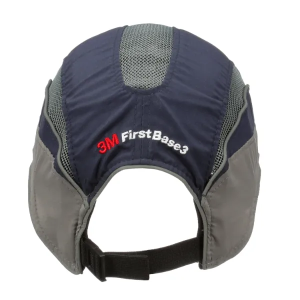 Picture of 3M™ First Base™ 3 Bump Cap 2031214, Elite, Navy/Grey, Standard Peak