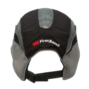 Picture of 3M™ First Base™ 3 Bump Cap 2031217, Elite, Black/Grey, Standard Peak, 70mm