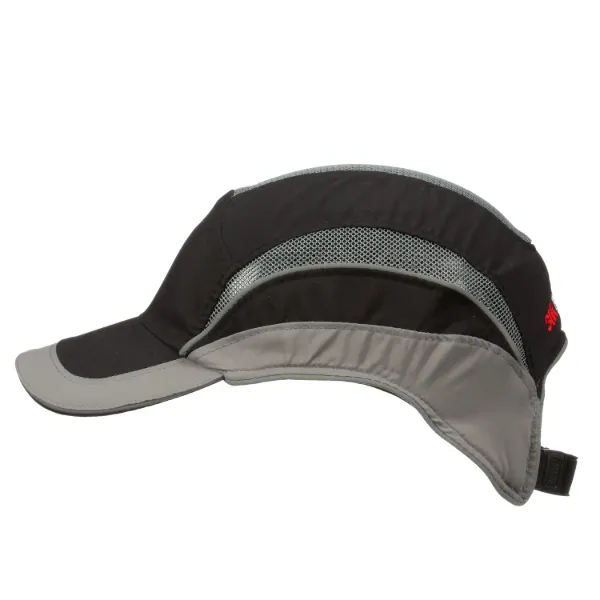 Picture of 3M™ First Base™ 3 Bump Cap 2031217, Elite, Black/Grey, Standard Peak, 70mm